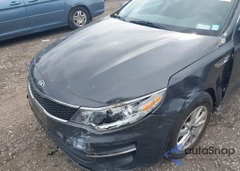 2017 Kia Optima Lx из США, поврежденный, VIN KNAGT4L33H5137917